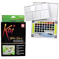 SAKURA KOI WATERCOLOR PAN 36 COLOR SET SAKURA KOI WATERCOLOR PAN 36 COLOR SET