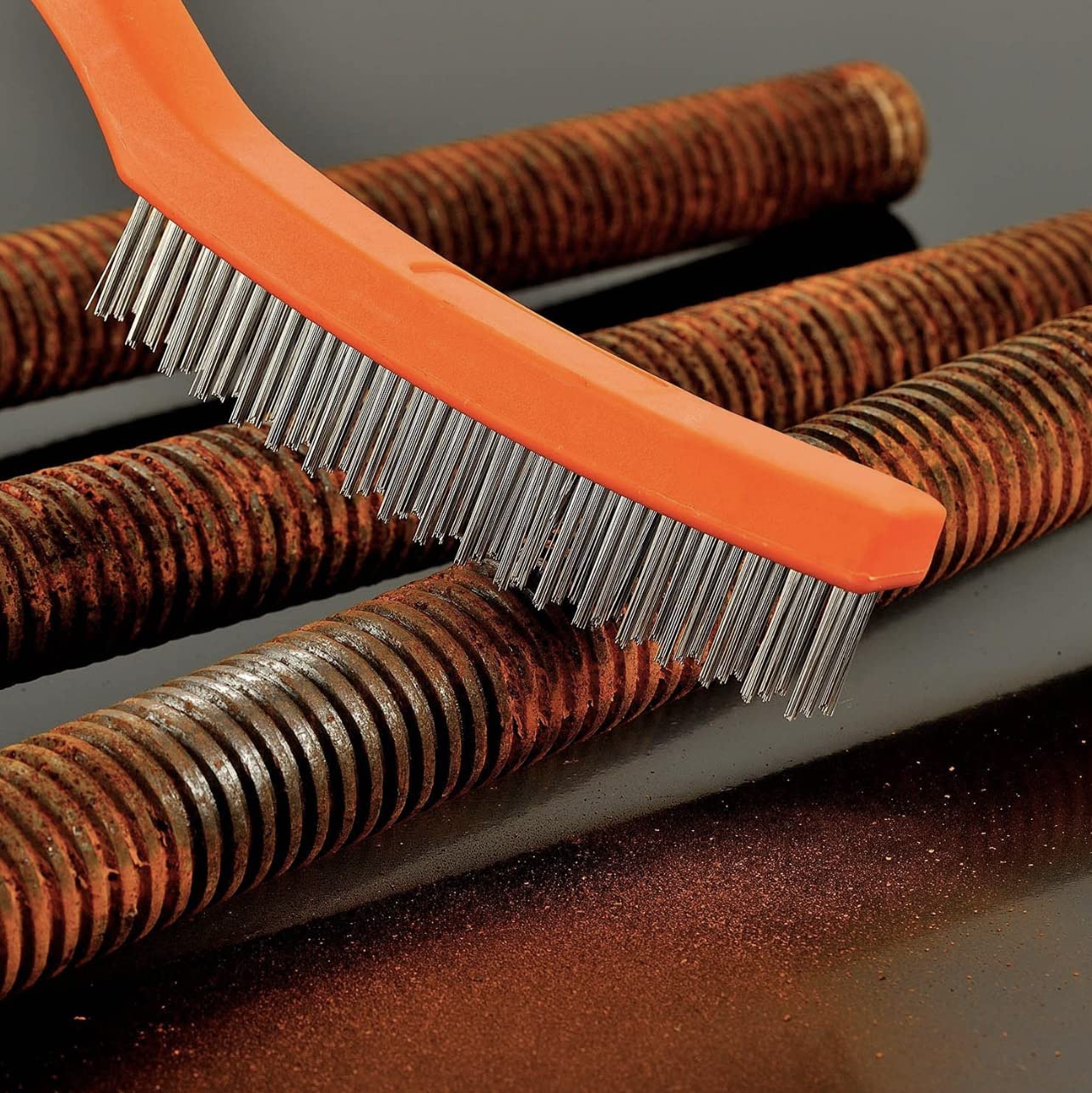 Jon Bhandari Steel Wire Brush With Scraper JB-B-024 Jon Bhandari Steel Wire Brush With Scraper JB-B-024