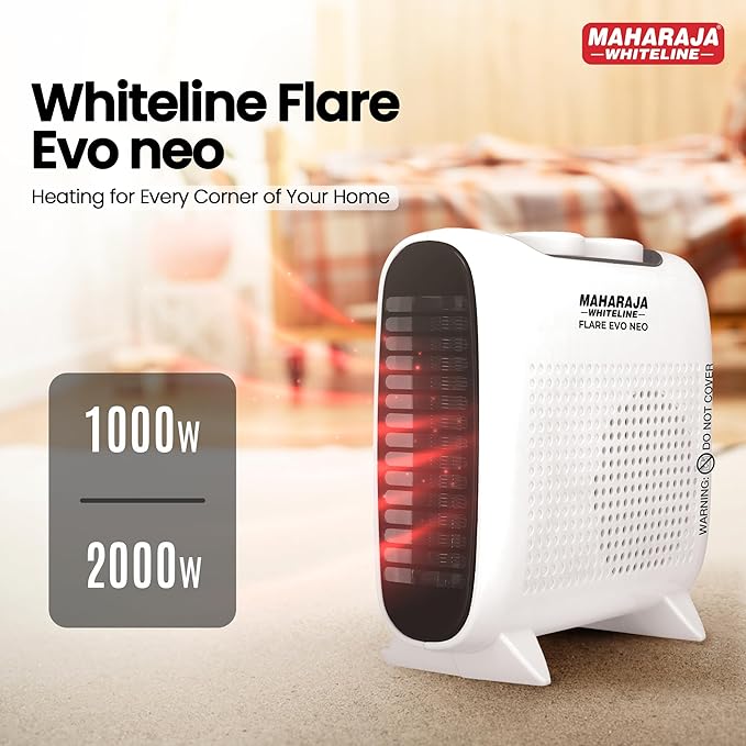 Maharaja White line Flare Evo Room Heater