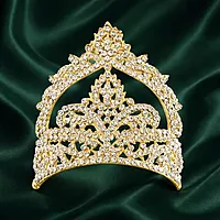 God,Goddess White Stone Crown