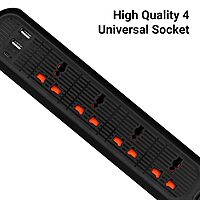 Frontech FT-3514 with 4 universal sockets, 1.5 m cable, LED indicator & surge protection. Compact and safe for everyday use.