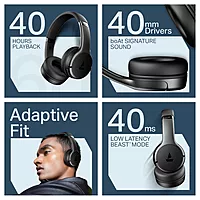 boAt Rockerz 411 (Active Black)