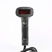 Lapcare LLBS‑013: wired CCD 1D barcode scanner with USB/RS232 interface, 200 fps decoding, supports EAN‑13/UPC/Code 128/Code 39, 1‑yr warranty—fast & accurate.