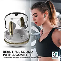 Portronics Twins S7 – TWS Earbuds, 35H Playtime, White. Enjoy seamless connectivity, superior sound quality, and a sleek design. Perfect for music lovers and on-the-go lifestyles.