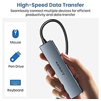 Ambrane E-Hub Plus (Grey)