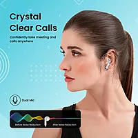 Portronics Twins S9 – TWS Earbuds, 30H Playtime, Digital Display, Bluetooth 5.0, Touch Control, Noise Isolation, Comfortable Fit, White Color, Perfect for Music & Calls, Lightweight Design.