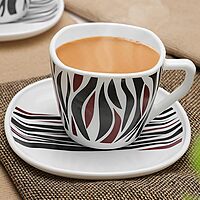 BOROSIL SET OF 3 MICROWAVABLE KNS ROUND BLUE 400 ML