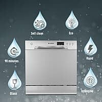 Faber 8 Place Settings Dishwasher (FFSD 6PR 8S Ace Inox