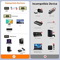 Techie HDMI to VGA Cable 1.8M (TCHV2)