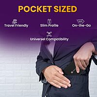 Portronics PowerPulse 30 – 10000mAh 30W Nano Power Bank (Black) offers fast charging, compact design, and high capacity. Perfect for on-the-go charging of smartphones and devices.