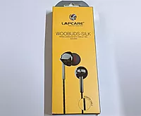 Lapcare Woobuds IV LBD‑204 Wired Earbuds with Mic | 10 mm Driver for Deep Bass, Tangle‑Free Cable (≈1.2 m), Soft Silicone Tips & 3.5 mm Jack – Music & Calls