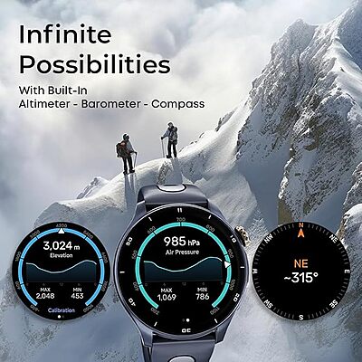 Titan Celestor Smartwatch with 1.43" AMOLED Display & AOD|60Hz Fluid Display