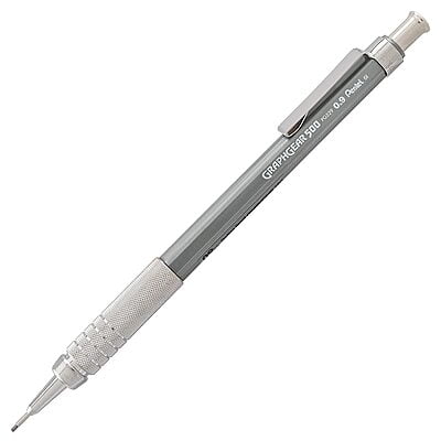 PENTEL GRAPHGEAR 500 MECHANICAL PENCIL, 0.5MM, GRAY