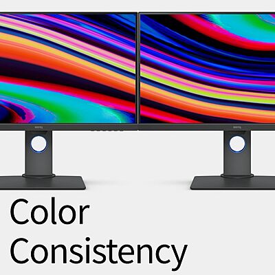 BenQ 27" 2K QHD Designer Monitor, 60Hz IPS Panel, PD2705Q