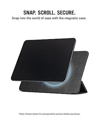 Black Pleat Y-Fold Magnetic iPad Case for iPad Mini 7 2024 8.3 Inch Black Pleat Y-Fold Magnetic iPad Case for iPad Mini 7 2024 8.3 Inch