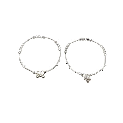 Silver Anklets for women/kolusu Silver Anklets for women/kolusu
