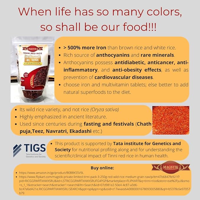 Magstik Tinni Rice – Traditional, Nutrient-Rich & Farmer-Supportive