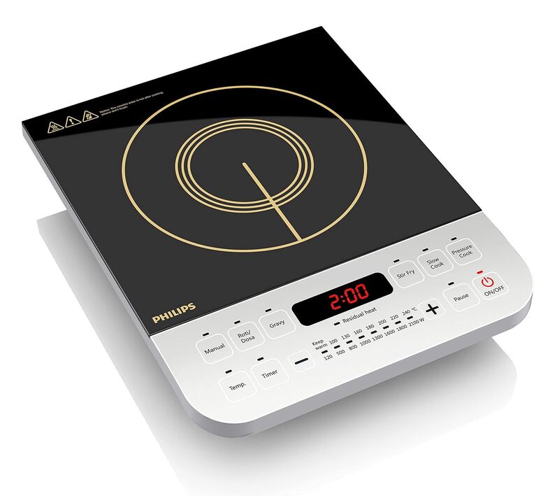 Philips Viva Collection HD4928/01 2100-Watt Induction Cooktop