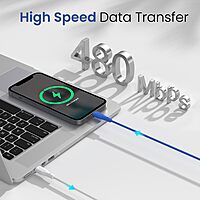 POR 3013 HUE X C-Lightning – 20W USB-C to Lightning Braided Cable 1M 06 Months