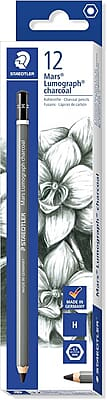 STA 100C LUMOGRAPH CHARCOAL PENCILS - H