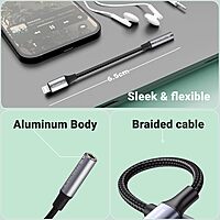 Zebronics LTAUX10 Lighting to Aux Converter