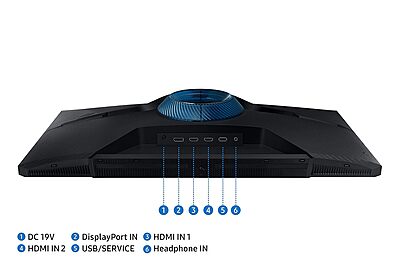 Samsung Odyssey G5, 27" 165Hz VA QHD Gaming Monitor, FreeSync Premium,LS27CG510EWXXL