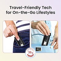 Portronics Snapcase 4 – 60W Charging Kit, Transparent: Sleek design, powerful 60W output, perfect for fast charging. Durable and lightweight, ideal for home or travel. Keep your devices powered!