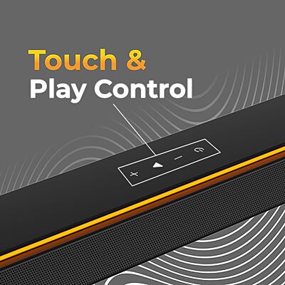 Just Corseca Sound Shack Plus Bluetooth Soundbar – Powerful Audio | Remote Control