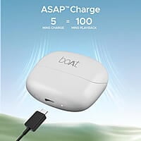 boAt Airdopes Atom 81 Pro Truly Wireless in Ear Ear Buds W/100Hrs of Playtime, 4 Mics with Enx, Beast Mode with 50Ms Low Latency, 13Mm Drivers, Iwp Tech, ASAP Charge