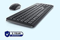 Dell Wireless Keyboard and Mouse (KM3322W) offers a seamless wireless experience with a compact design, long battery life, and reliable connectivity, perfect for home or office use.