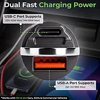 Ultraprolink UM1282 Mach 65 Multi Protocol Compact Car Charger