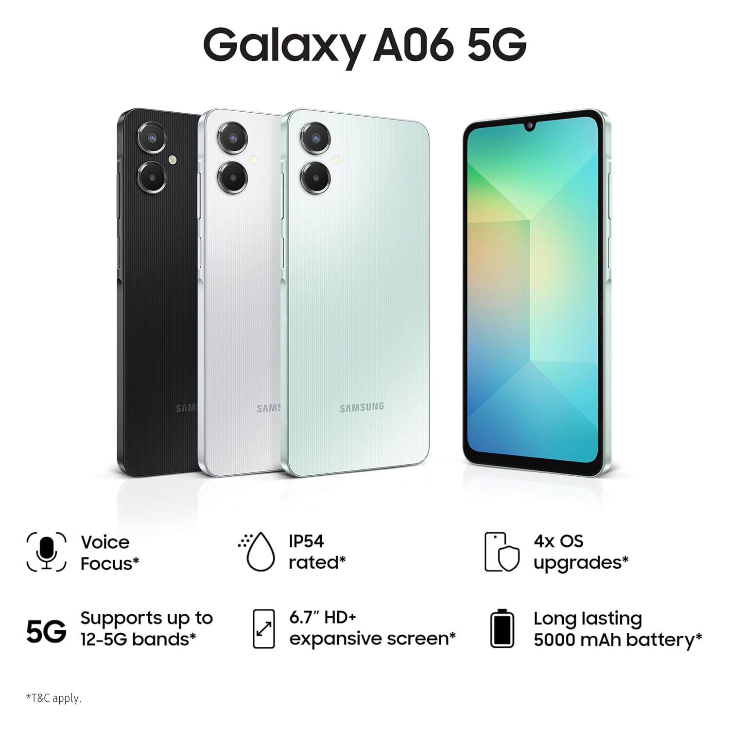 Samsung Galaxy A06 5G 4GB RAM, 64GB Storage