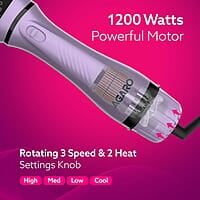 AGARO HV2179 Lite 2 in 1 Hair Volumizer Brush + Hair Dryer for Women, 1200W Motor 360 Degree Air Flow