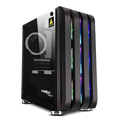 Frontech ROCK FT-4284 RGB Gaming Tower Case