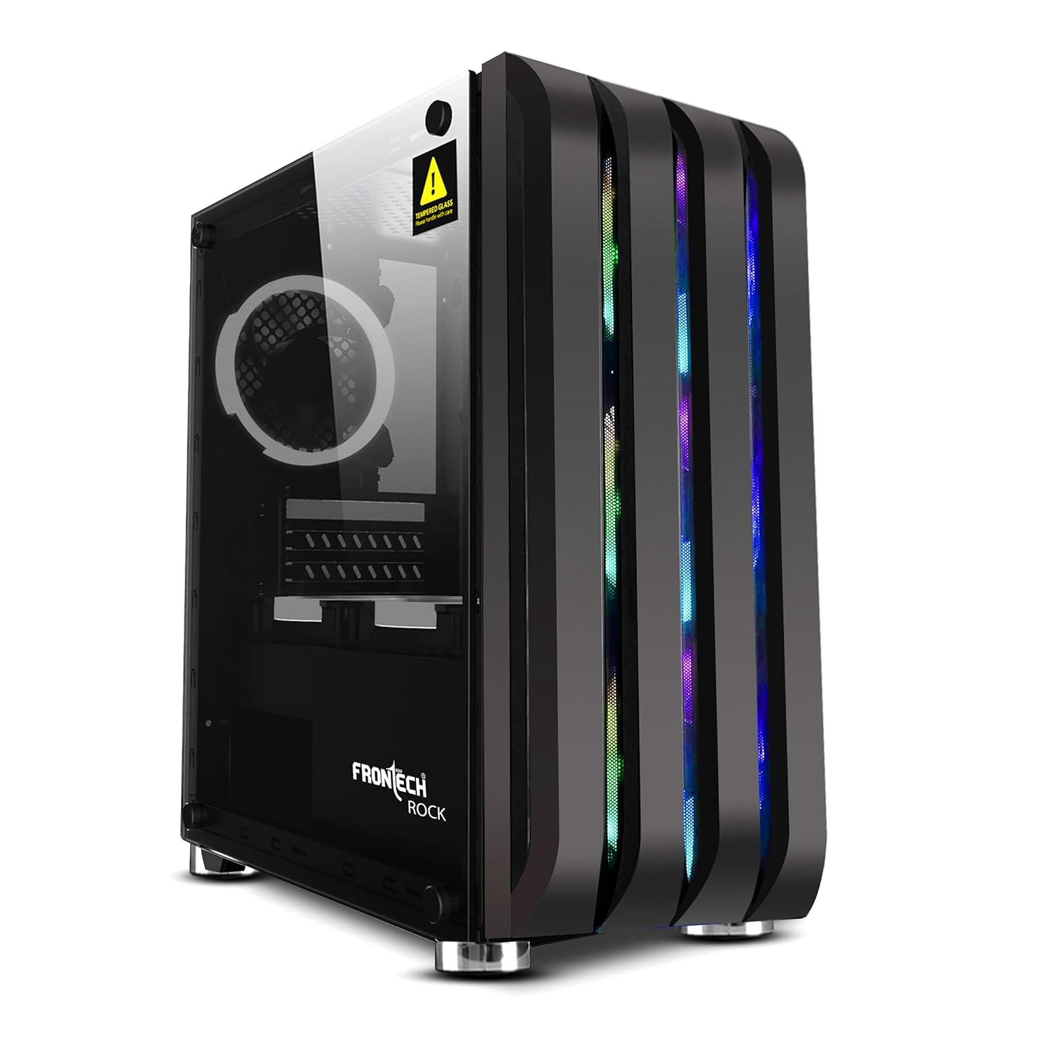 Frontech ROCK FT-4284 RGB Gaming Tower Case