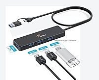 Techie 4 IN 1 USB3.0 HUB - HUBTC1L