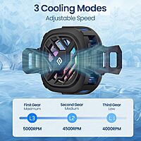 Portronics Cool XG Mobile Cooler – Magnetic, Black. This innovative cooler features a sleek design, powerful cooling technology, and easy magnetic attachment for optimal mobile comfort on the go.