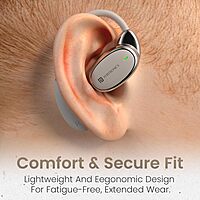 Portronics Twins 31 – OWS Earbuds, 24H Playtime, Beige. Enjoy seamless connectivity, rich sound quality, and a comfortable fit for all-day listening. Perfect for music lovers on the go!