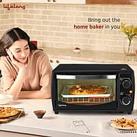 Lifelong OTG 10 Litre - Electric Oven Toaster Griller for Kitchen- 1000 W