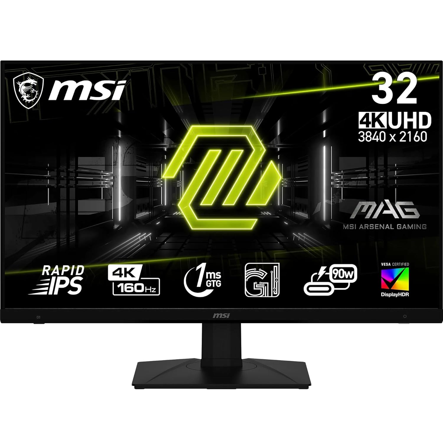 MSI , UHD, 160Hz Gaming Monitor,MAG 322UPF