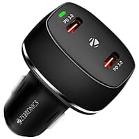 Zebronics CC60 Car Charger 60W