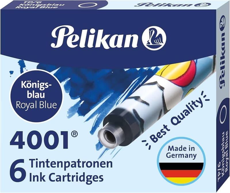 Pelikan 4001 R Cartridge Blue Pelikan 4001 R Cartridge Blue