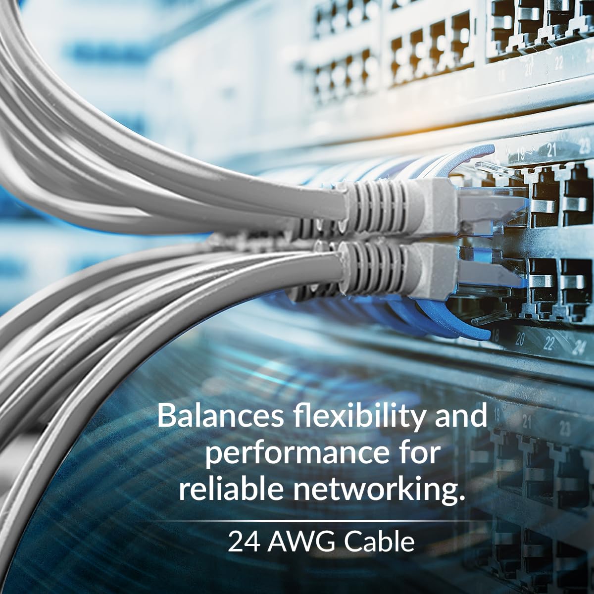 Open Box CP PLUS Cat 6 Ethernet 100 meter Cable with high speed connectivity | Universal compatibility | Secure and Stable Connection | 24 AWG 4 Pair UTP Cable (CP-EUT-6TSRH-100)