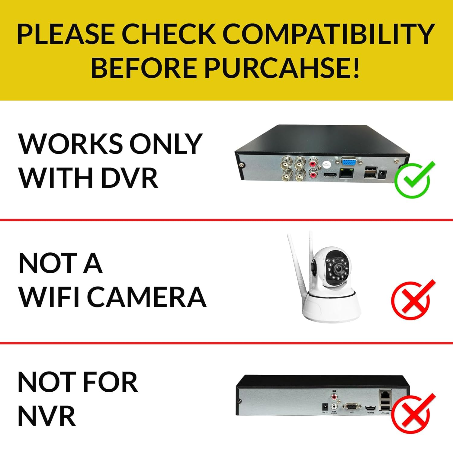 Open Box CP PLUS 2.4MP Full HD IP Indoor Wired Dome Camera  Compatible with DVR only | 30 Meters IR Black & White Night Vision | 3.6mm Lens | Motion Detection, White, CP-URC-DC24PL3