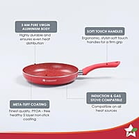 Wonderchef Royal Velvet 24 cm Non-Stick Fry Pan 3 mm  1.8 litres