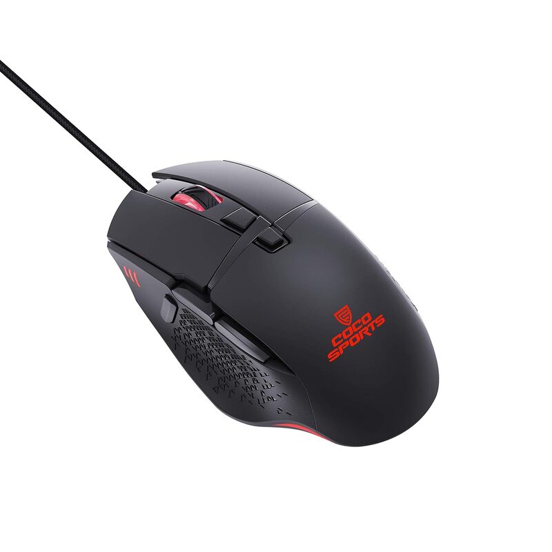 Coconut GM3 Astor Gaming Mouse (High Precision 7200 DPI, Wired RGB, 1 Year Warranty)