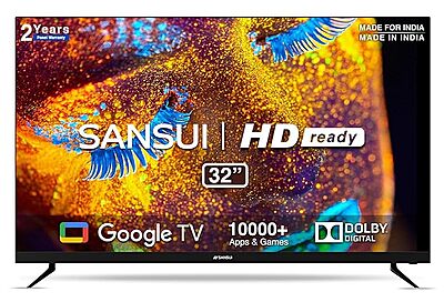 SANSUI 80 cm (32 inches) HD Ready Smart