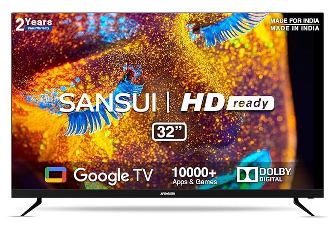 SANSUI 80 cm (32 inches) HD Ready Smart