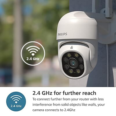 PHILIPS HSP3800 Smart 360° WiFi Outdoor Security Camera PHILIPS HSP3800 Smart 360° WiFi Outdoor Security Camera