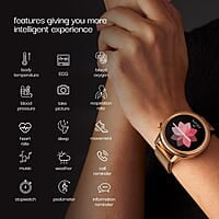 Vibez By Lifelong Xena SmartWatch For Women With Hd Display 24X7 Heart Rate & Spo2 Tracking
